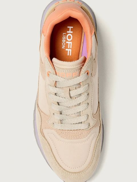 Hoff sneakersy CITY LISBON damskie kolor beżowy 22502012
