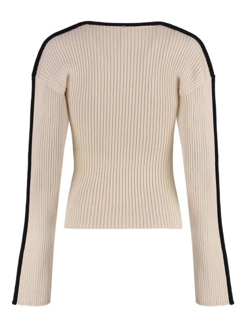 Sportmax ribbed sweater - Neutrals - zdjęcie produktu nr 2