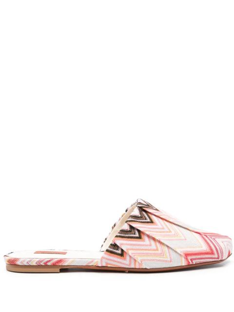 Missoni zig-zag slippers - Pink - zdjęcie produktu nr 1