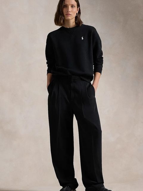 Polo Ralph Lauren bluza damska kolor czarny gładka 211943006