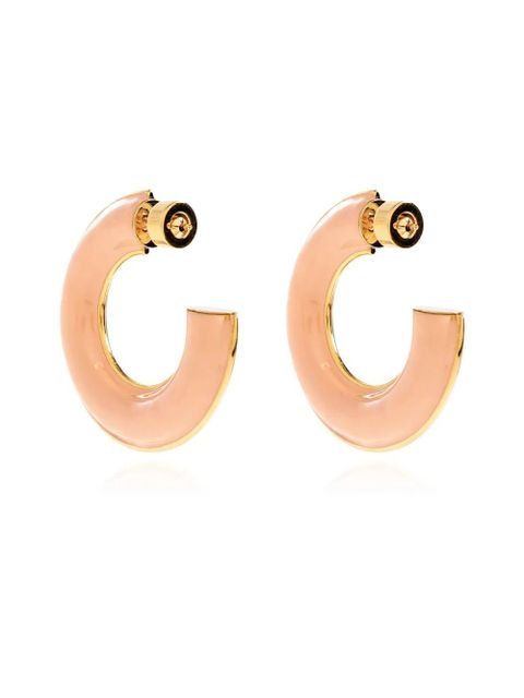 Marni brass hoop earrings - Gold