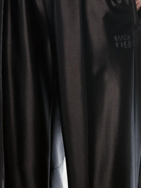 Alexander Wang satin track pants - Black