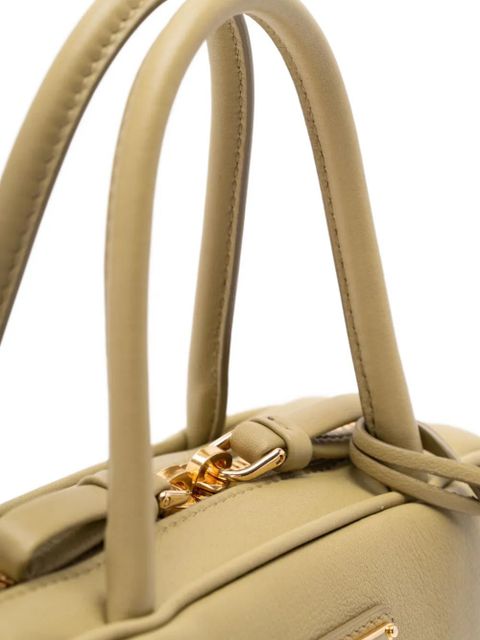 Prada leather tote bag - Neutrals