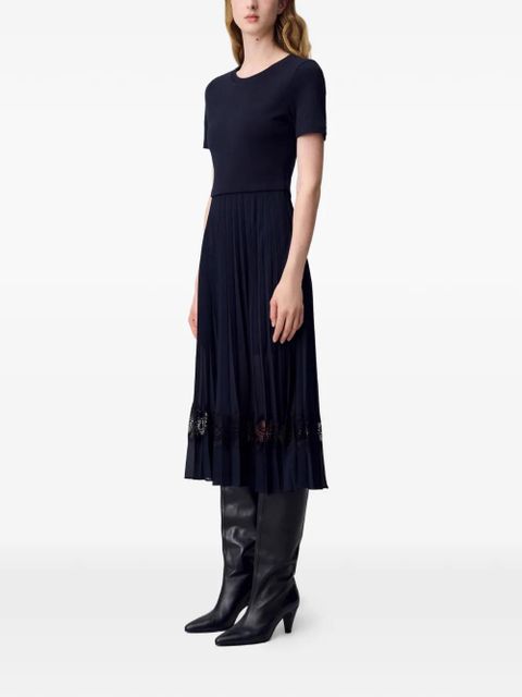 Claudie Pierlot panelled midi dress - Blue - zdjęcie produktu nr 2