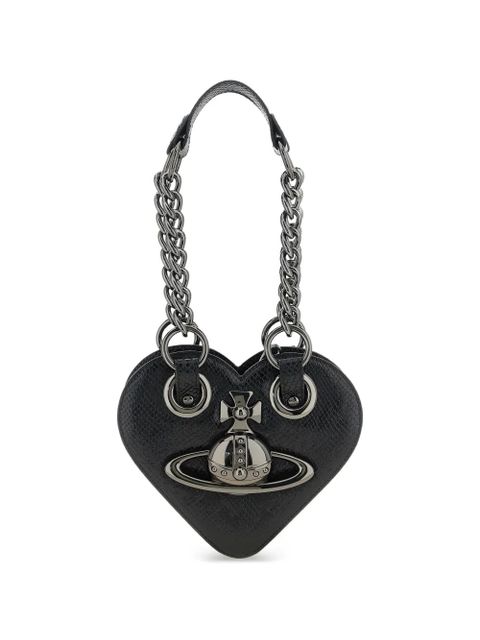 Vivienne Westwood Juliet heart leather shoulder bag - Black - zdjęcie produktu nr 1