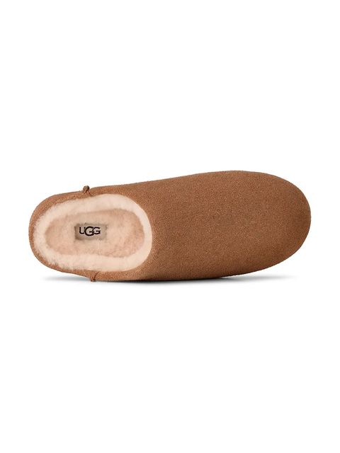 UGG kapcie zamszowe Elea Slip-On kolor brązowy 1171390.CHE