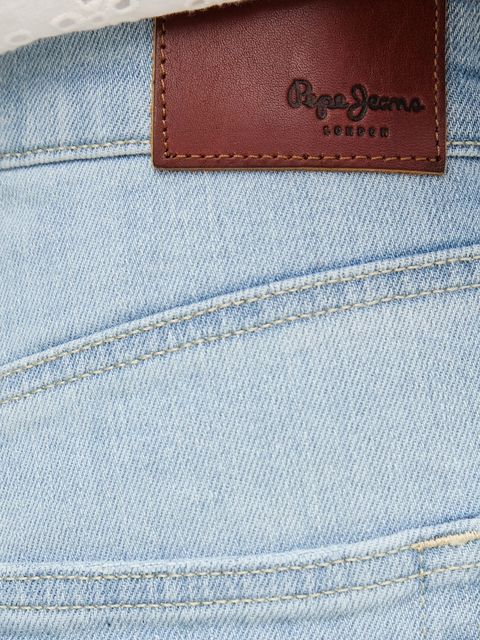 Pepe Jeans szorty jeansowe REGULAR SHORT HW MABLE