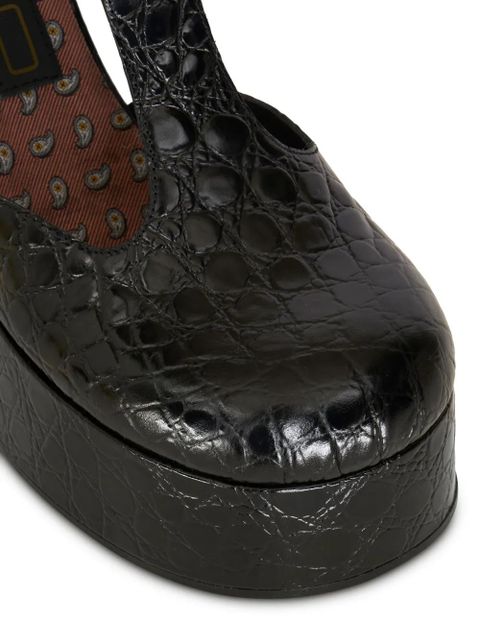 ETRO Mary Jane 110mm round-toe pumps - Black - zdjęcie produktu nr 2