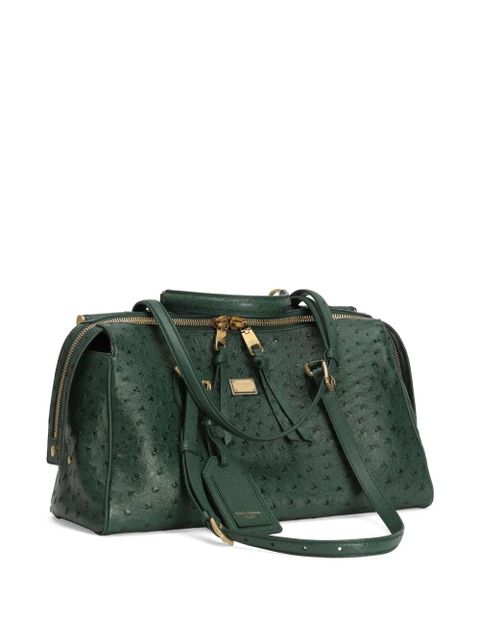 Dolce & Gabbana Vittoria zip-fastening handbag - Green