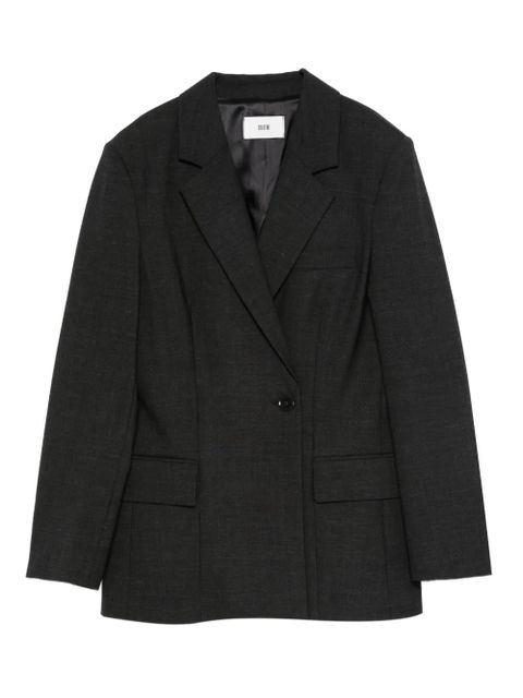 SOLOTRE notched-lapel blazer - Black - zdjęcie produktu nr 1