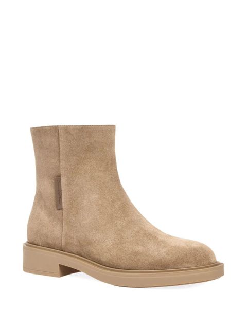 Gianvito Rossi leather boots - Neutrals