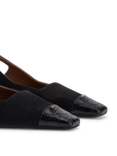 Giuseppe Zanotti 45mm Brendha Croco pumps - Black