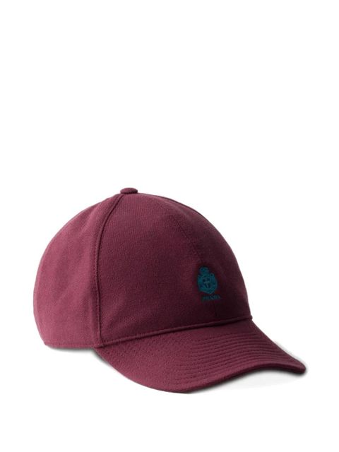 Prada old piqué baseball cap - Red - zdjęcie produktu nr 1