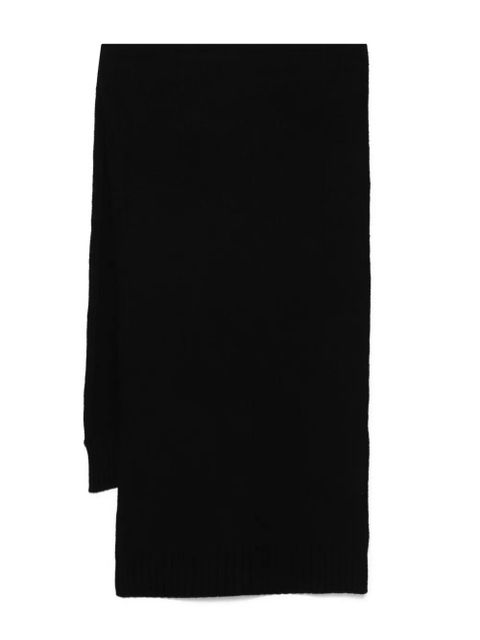 Jil Sander wool scarf - Black - zdjęcie produktu nr 1