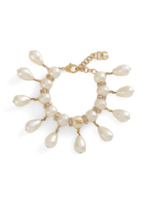 Dolce & Gabbana engraved logo bracelet - Gold - zdjęcie produktu nr 1