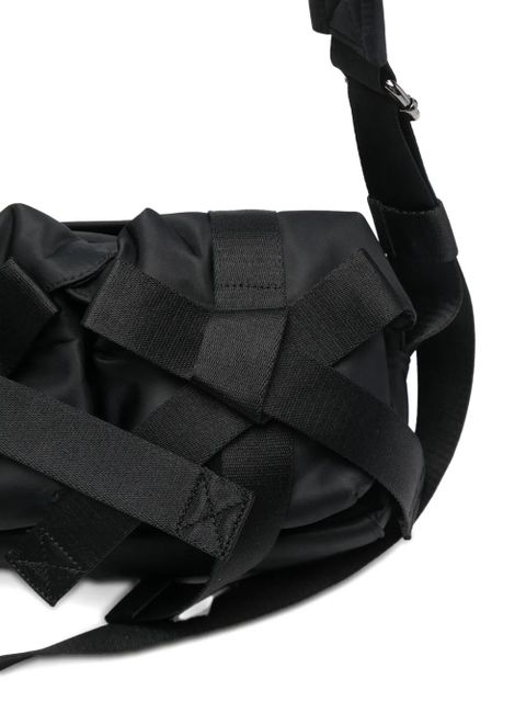 Simone Rocha woven crossbody bag - Black