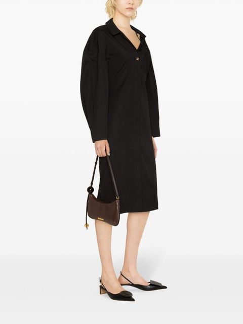 Jacquemus La Robe Chemise shirt dress - Black