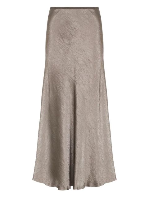 Maison Margiela bias-cut midi skirt - Brown - zdjęcie produktu nr 1