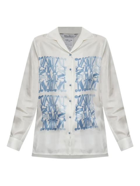Max Mara Nabil silk shirt - White - zdjęcie produktu nr 1