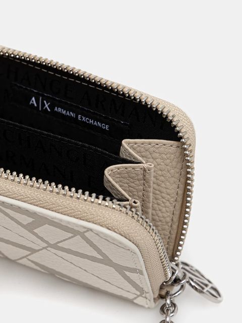 Armani Exchange portfel damski kolor biały XW000309 AF13680