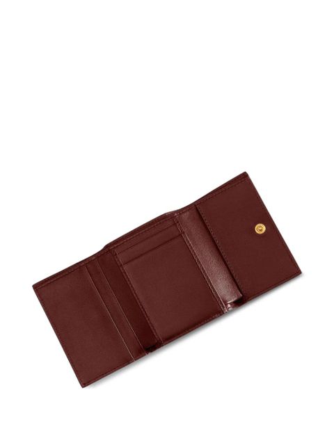 Dolce & Gabbana logo-plaque wallet - Red