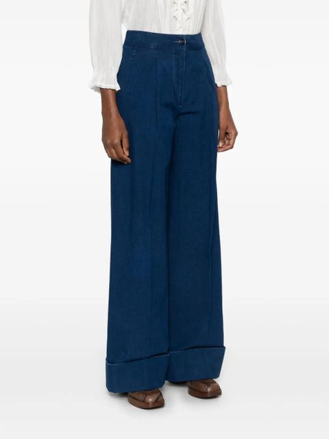 Valentino Garavani pleated trousers - Blue