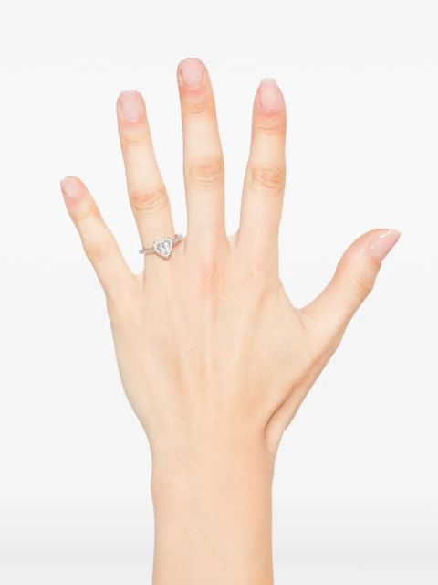 Swarovski heart ring - Silver - zdjęcie produktu nr 2