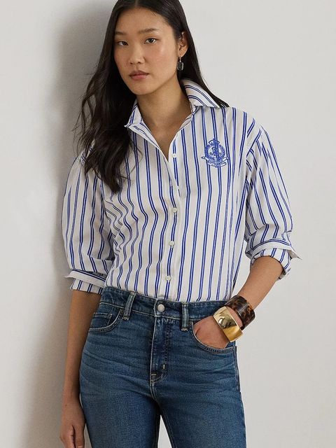 Lauren Ralph Lauren koszula damska bawełniana - zdjęcie produktu nr 2