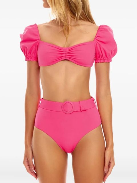 Agua By Agua Bendita Romina Luau bikini top - Pink