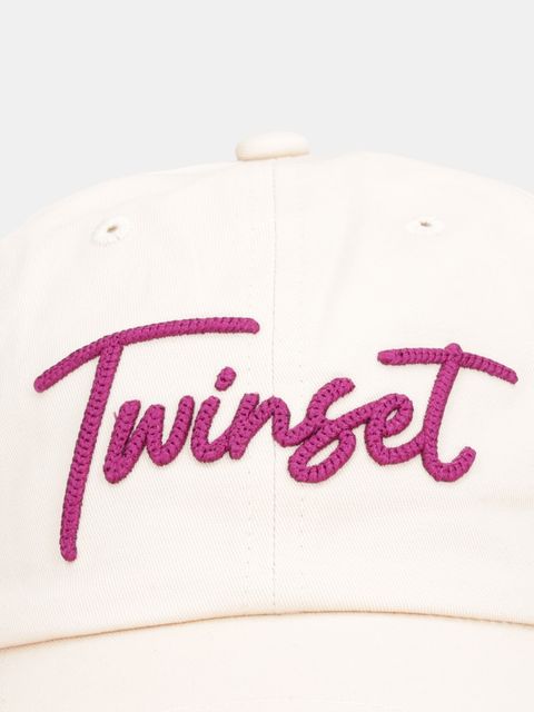 Twinset czapka z daszkiem bawełniana - zdjęcie produktu nr 1