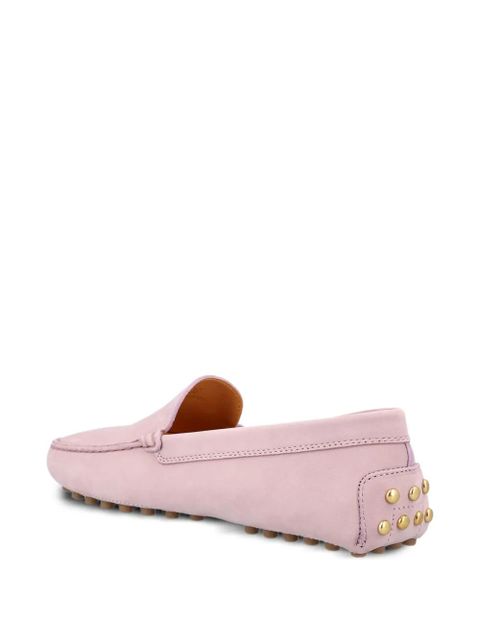 Tod's leather loafers - Pink