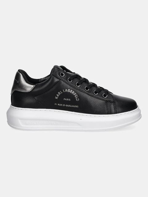 Karl Lagerfeld sneakersy skórzane KAPRI kolor czarny KL62538K - zdjęcie produktu nr 2