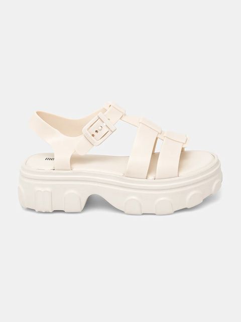 Melissa sandały MELISSA ELLA AD damskie kolor beżowy na platformie M 35791.AV418