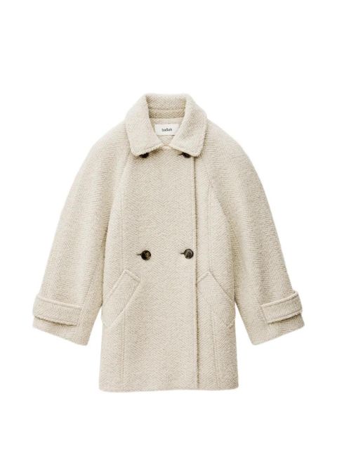 Ba&Sh Olsom herringbone-pattern coat - Neutrals - zdjęcie produktu nr 2