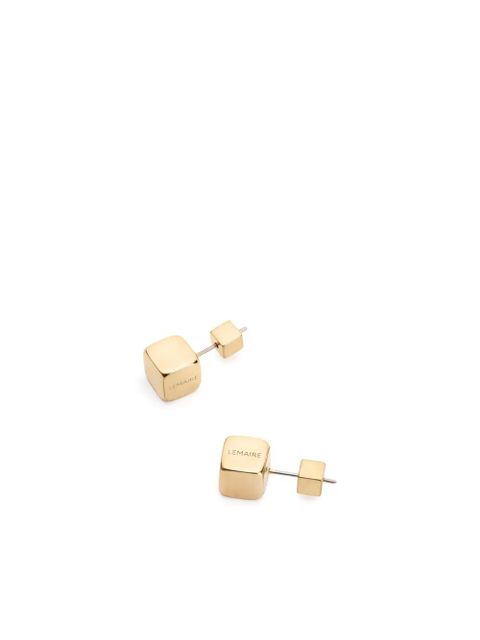 LEMAIRE Abacus earrings - Gold