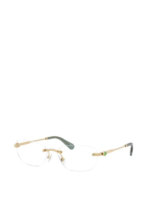 Swarovski oval-frame sunglasses - Gold - zdjęcie produktu nr 2