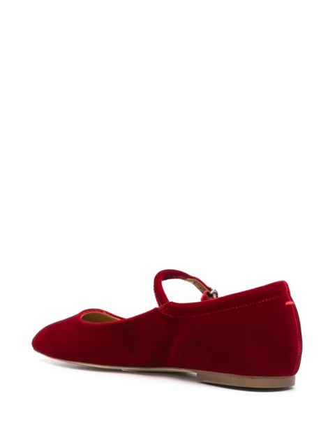 Aeyde Uma ballet flats - Red