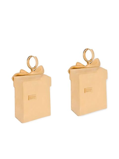 Moschino gift box-motif earrings - Gold - zdjęcie produktu nr 2