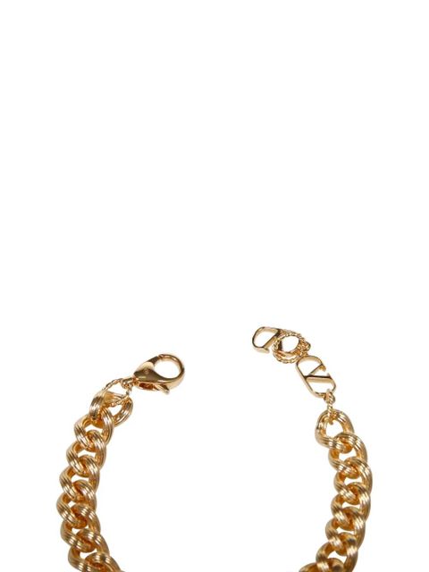 Valentino Garavani curb-chain heart bracelet - Gold - zdjęcie produktu nr 2
