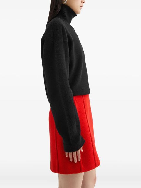 Jil Sander high-neck sweater - Black - zdjęcie produktu nr 2