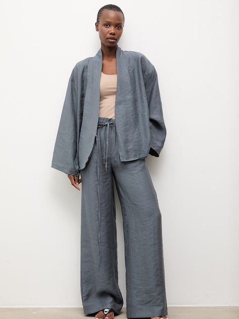 Answear.LAB spodnie damskie z lyocellem