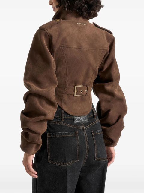 Manière De Voir Solange jacket - Brown