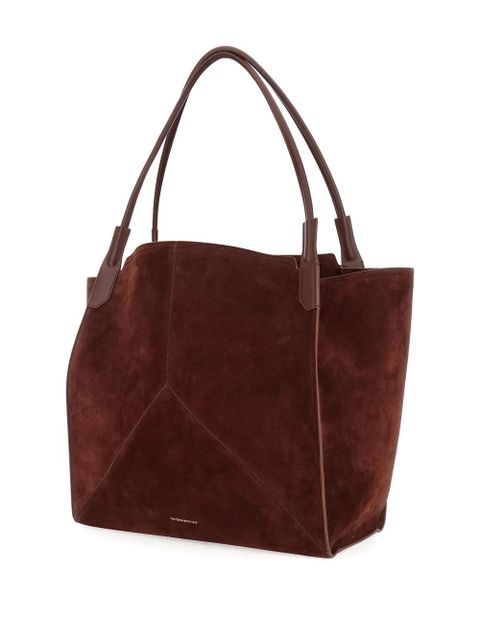 Victoria Beckham suede tote bag - Brown - zdjęcie produktu nr 2