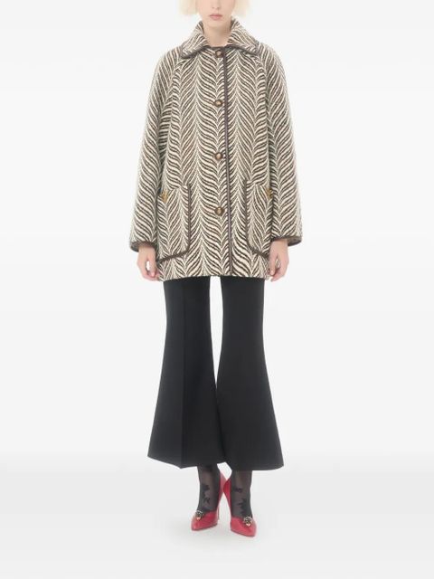 Valentino Garavani floral lycra knee-high socks - Black