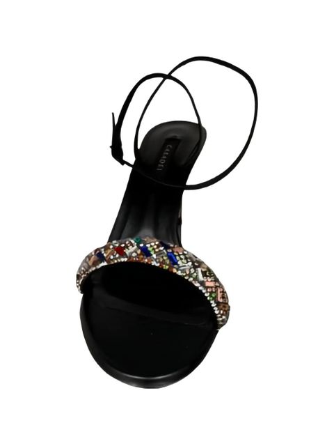 Casadei embellished wrap-around sandals - Black - zdjęcie produktu nr 2