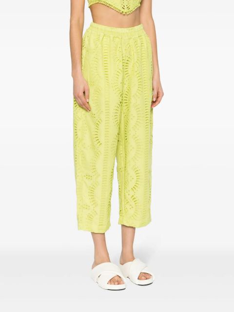 Charo Ruiz Ibiza Lya tapered trousers - Green