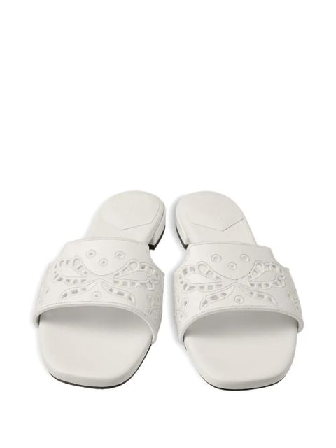 Jimmy Choo Ariane flat sandals - White