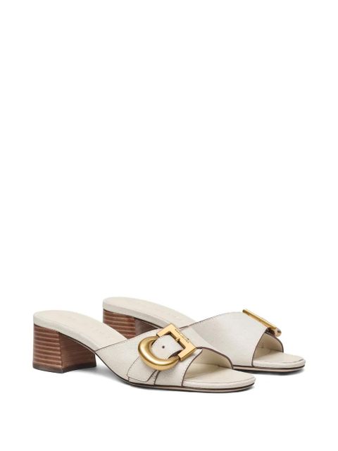 Marc Jacobs buckle-detail heeled sandals - Neutrals - zdjęcie produktu nr 2
