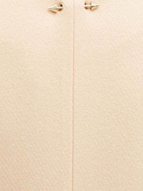 Patrizia Pepe bezrękawnik wełniany kolor beżowy przejściowy 8O0144 A361