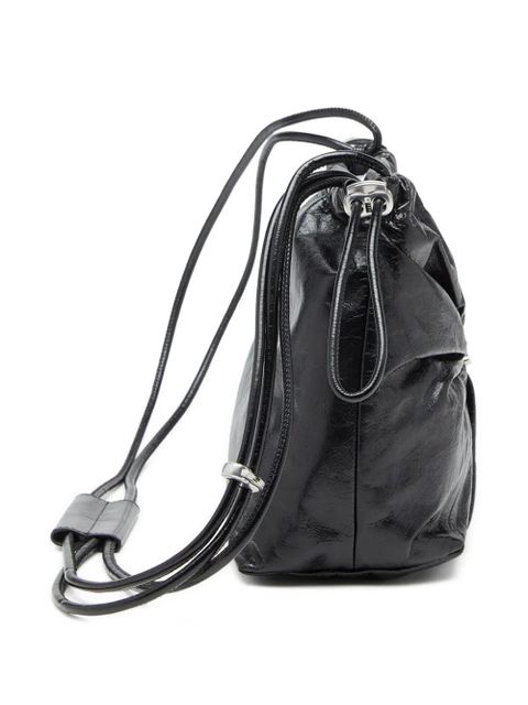 Diesel Scrunch-D bucket bag - Black